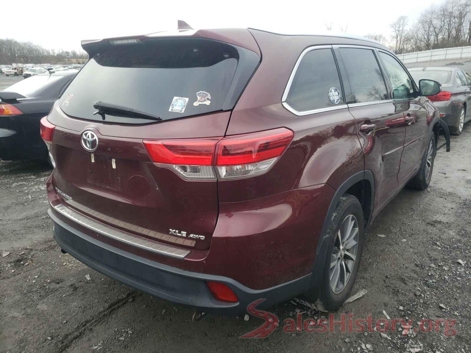 5TDJZRFH8HS377180 2017 TOYOTA HIGHLANDER