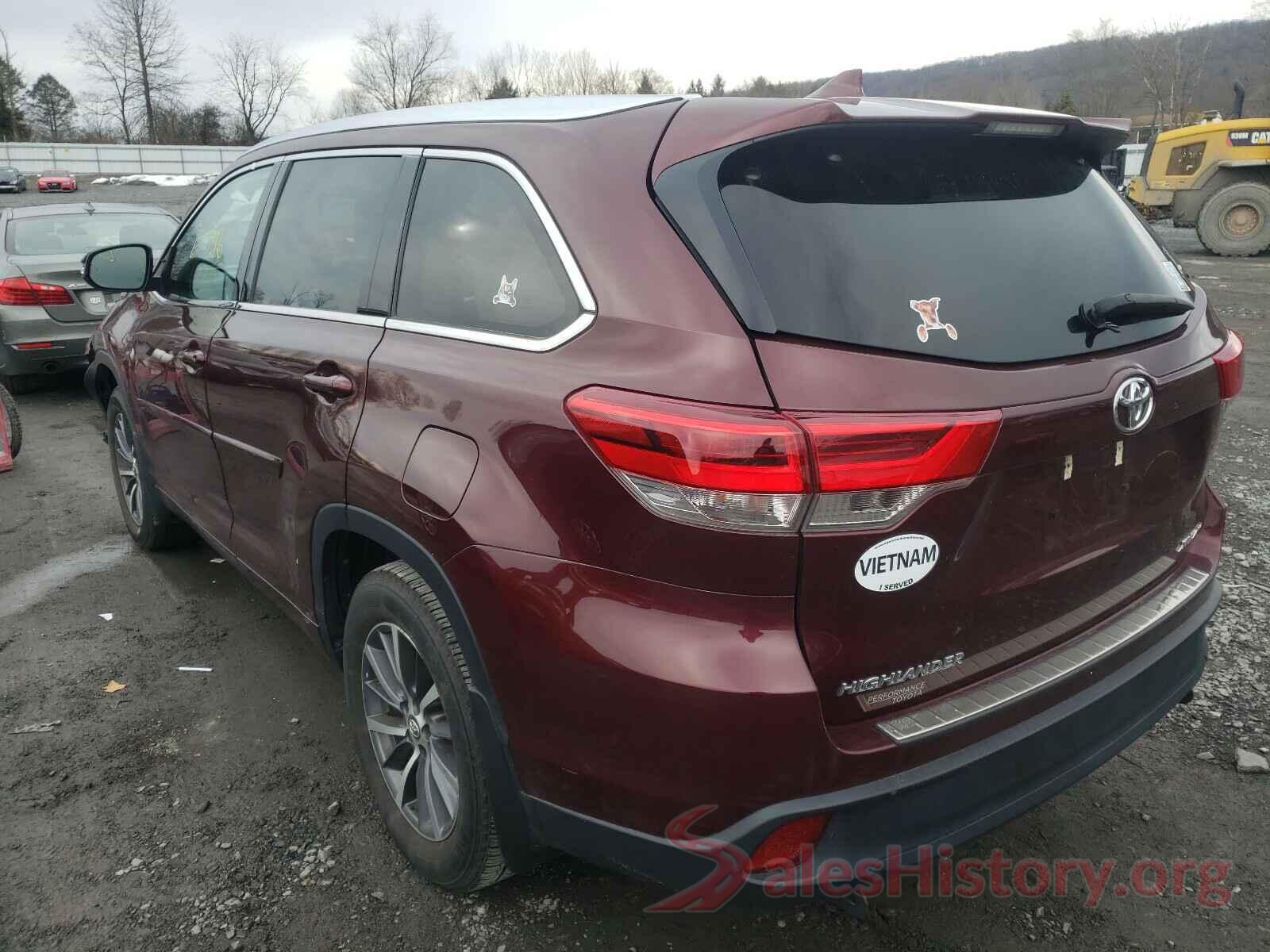 5TDJZRFH8HS377180 2017 TOYOTA HIGHLANDER