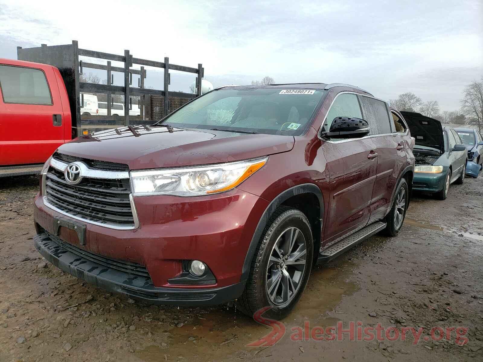 5TDJKRFH8GS316866 2016 TOYOTA HIGHLANDER