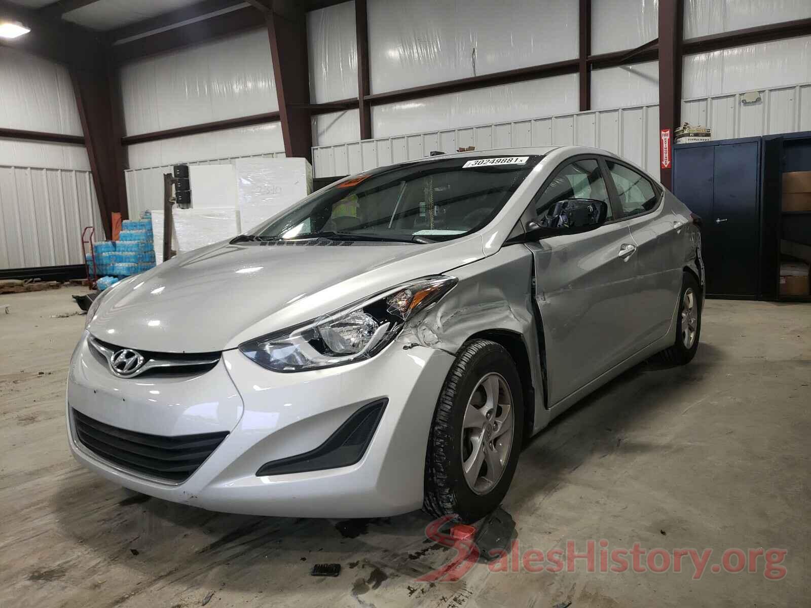 5NPD74LF6JH262503 2014 HYUNDAI ELANTRA