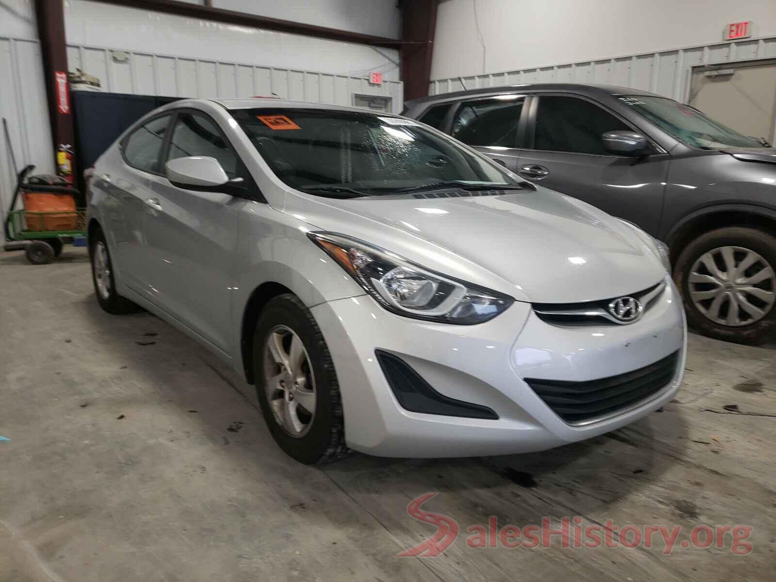 5NPD74LF6JH262503 2014 HYUNDAI ELANTRA