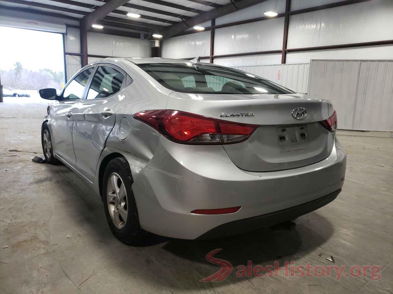 5NPD74LF6JH262503 2014 HYUNDAI ELANTRA