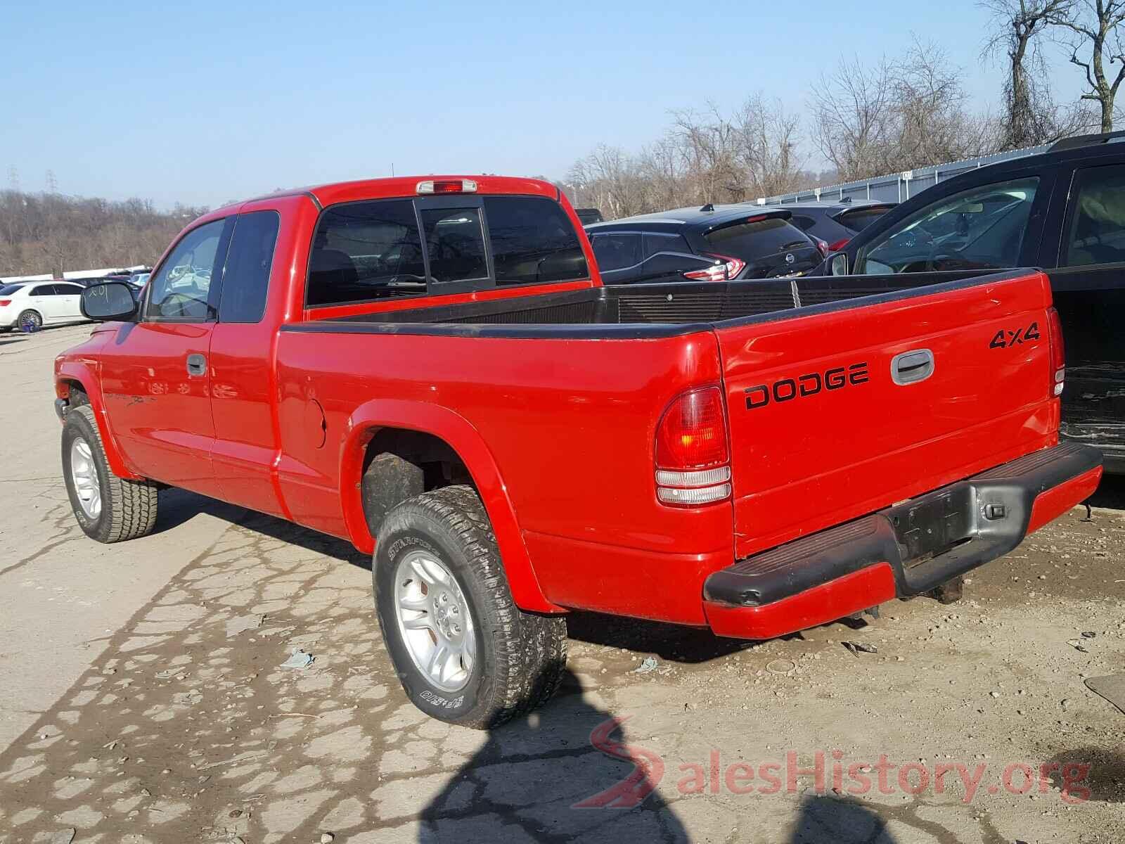 000GU4L35GG004361 2001 DODGE DAKOTA