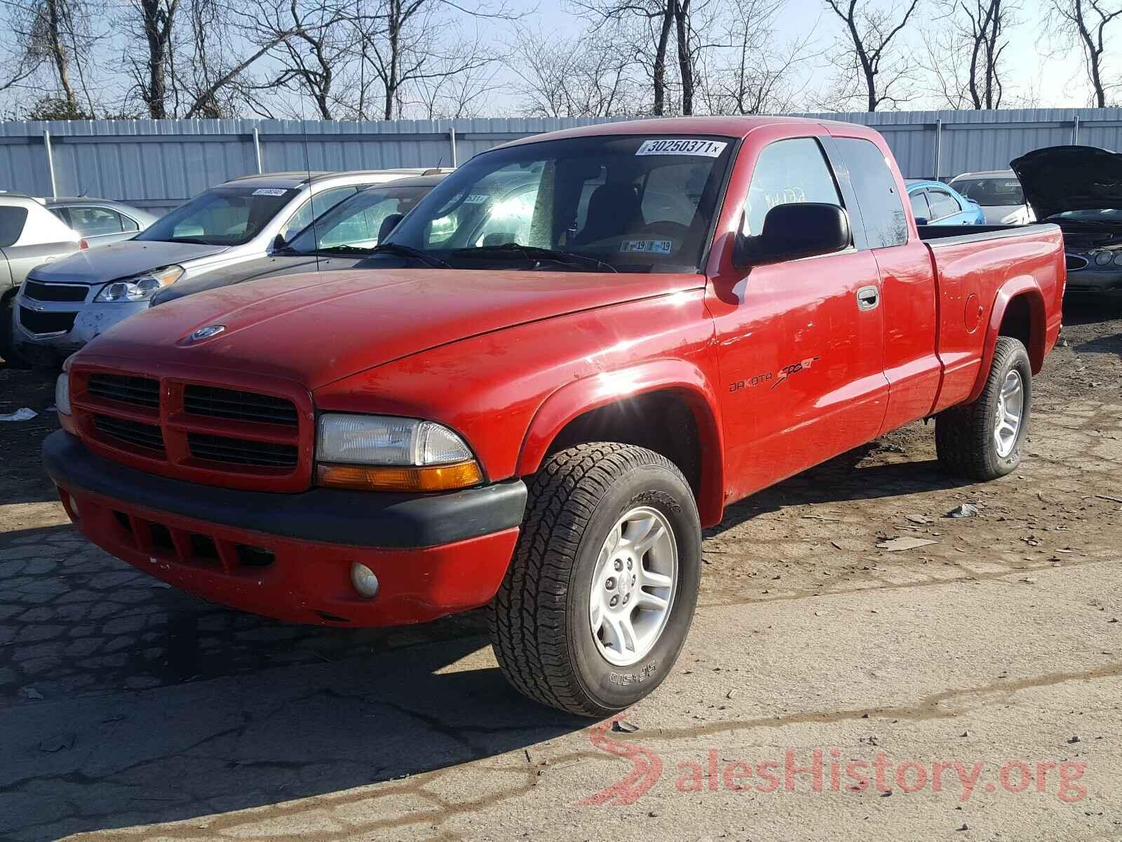 000GU4L35GG004361 2001 DODGE DAKOTA