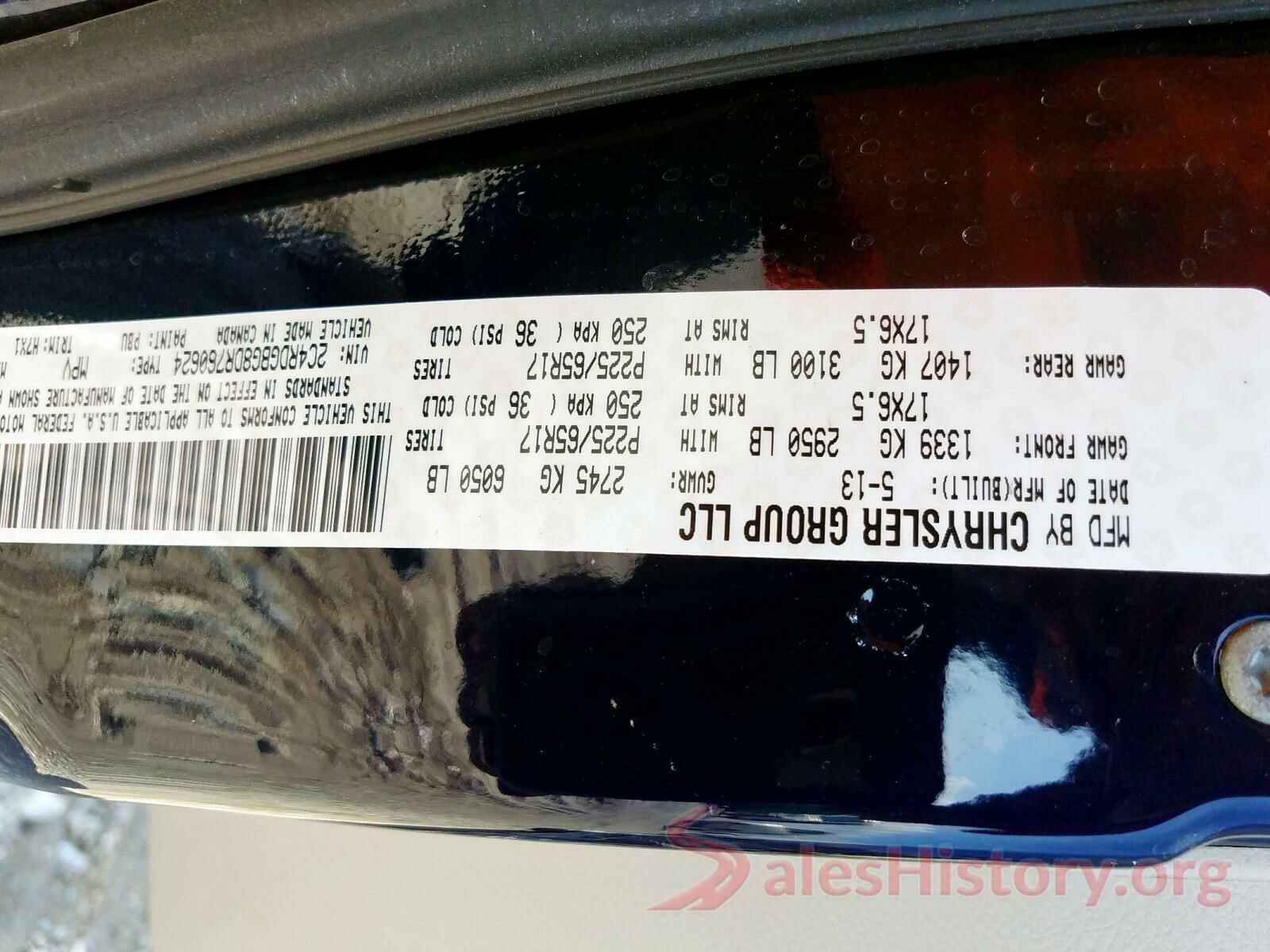 3KPC24A6XLE097284 2013 DODGE CARAVAN