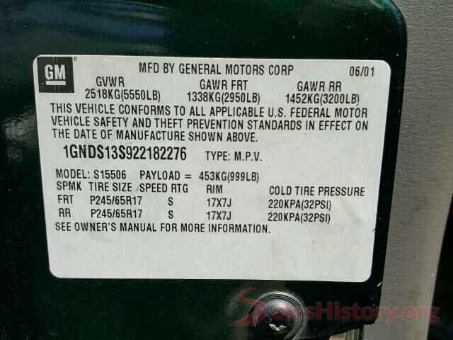 3KPC24A64LE112457 2002 CHEVROLET TRAILBLAZE