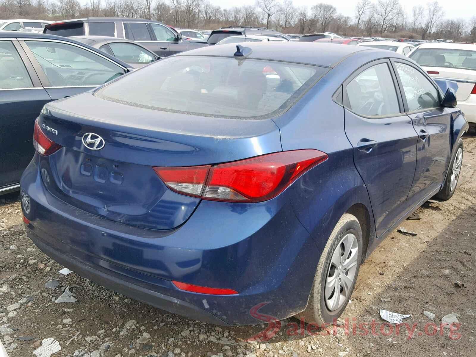 3N1CN7AP6HL898351 2016 HYUNDAI ELANTRA