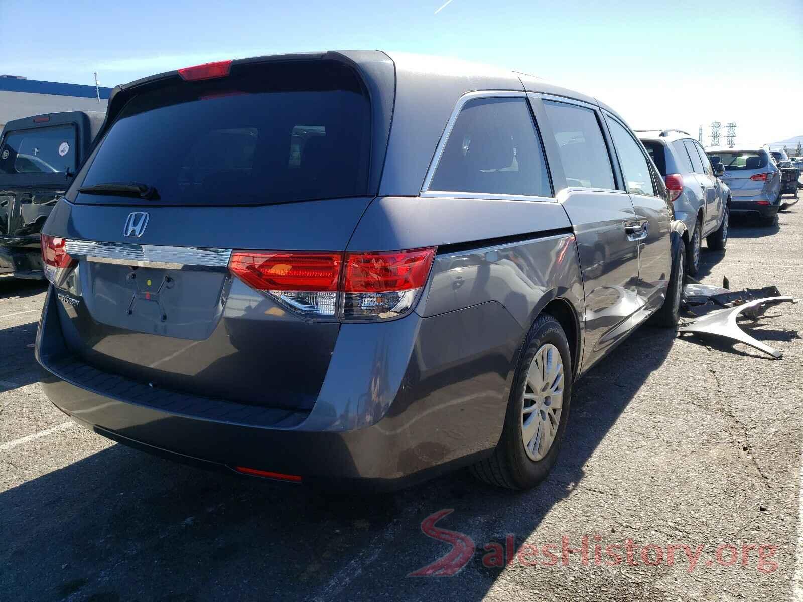 4T1B11HK5JU074814 2014 HONDA ODYSSEY