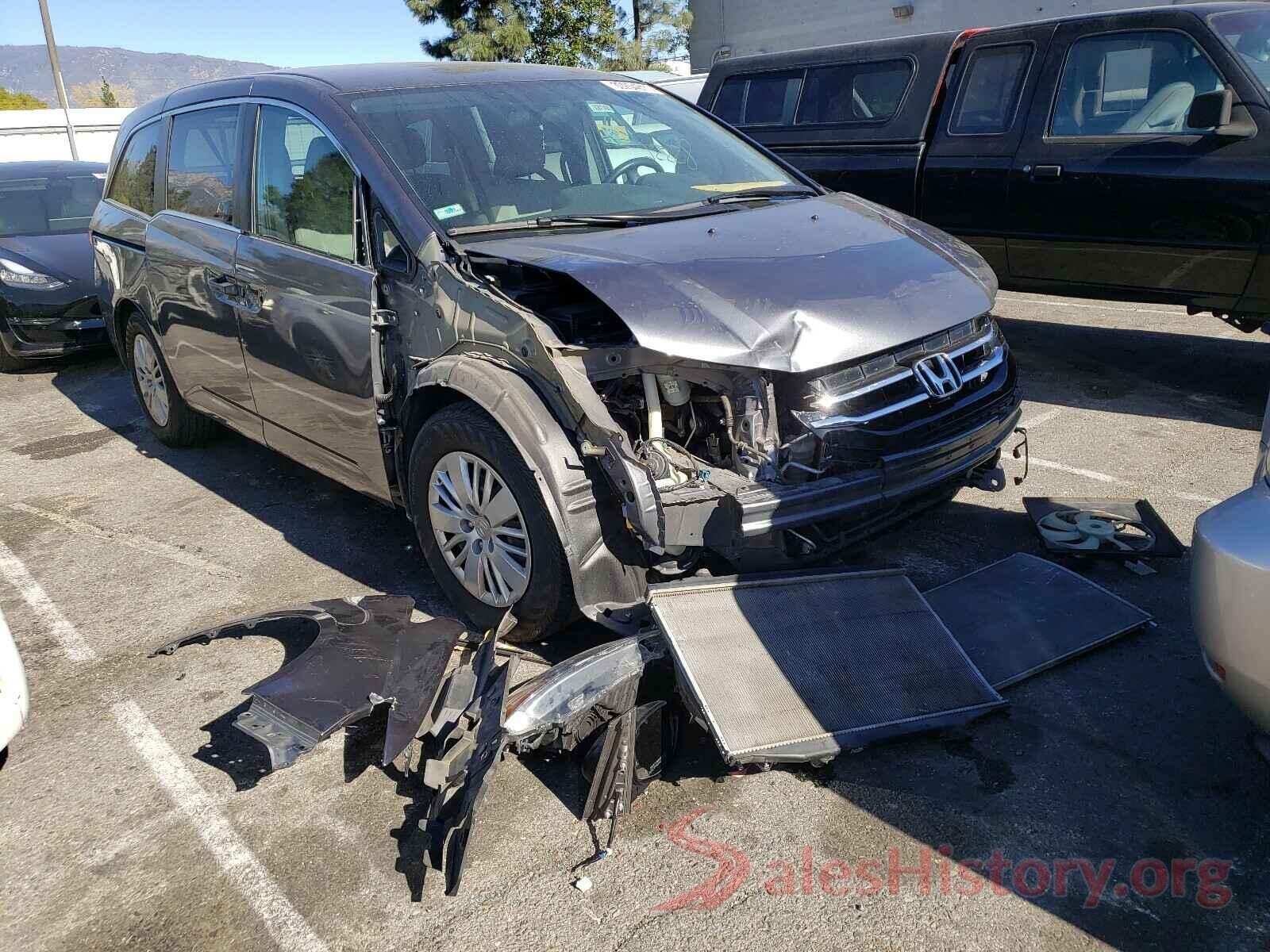 4T1B11HK5JU074814 2014 HONDA ODYSSEY