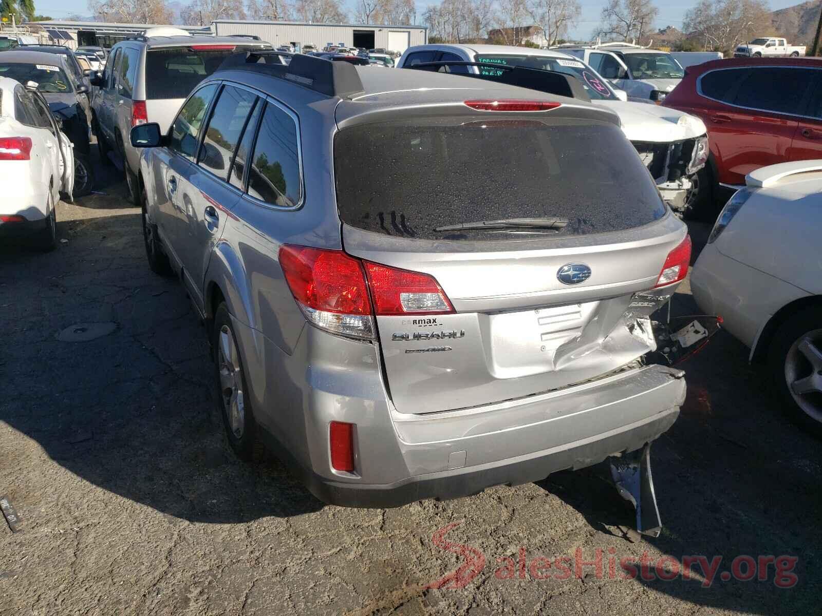 3MYDLBYV8JY309681 2011 SUBARU OUTBACK