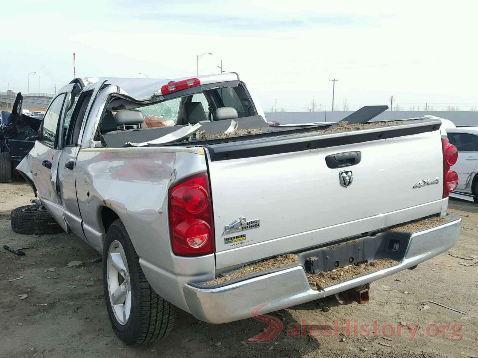 3VWC57BU1KM198348 2008 DODGE RAM 1500