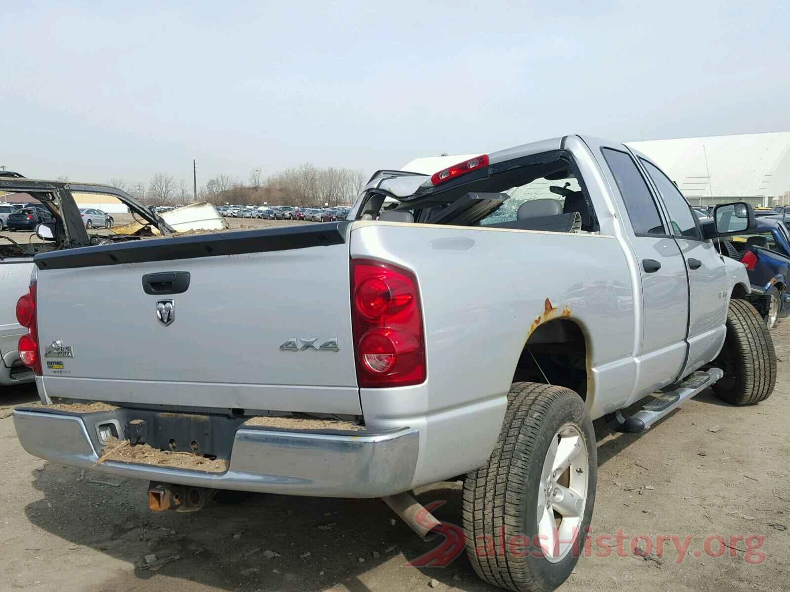 3VWC57BU1KM198348 2008 DODGE RAM 1500