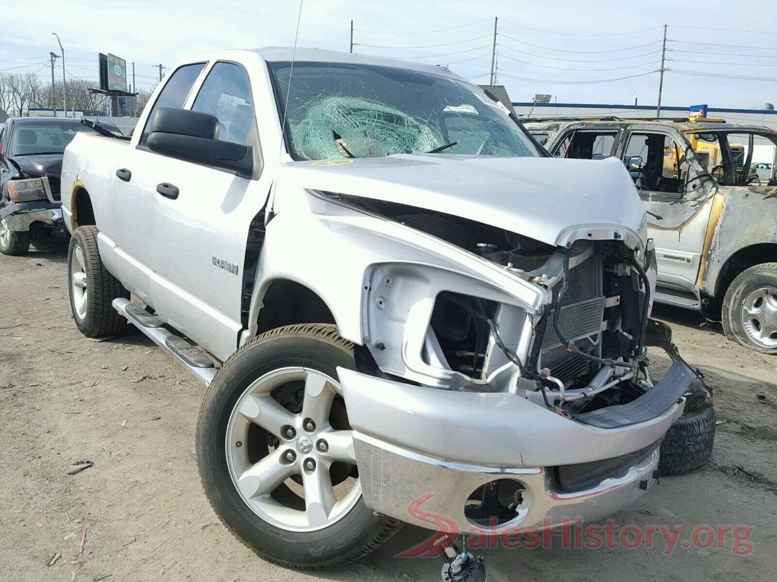 3VWC57BU1KM198348 2008 DODGE RAM 1500