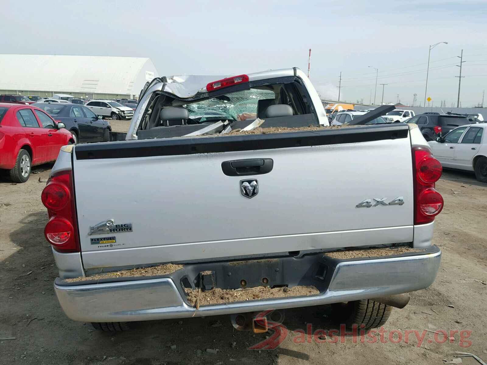 3VWC57BU1KM198348 2008 DODGE RAM 1500