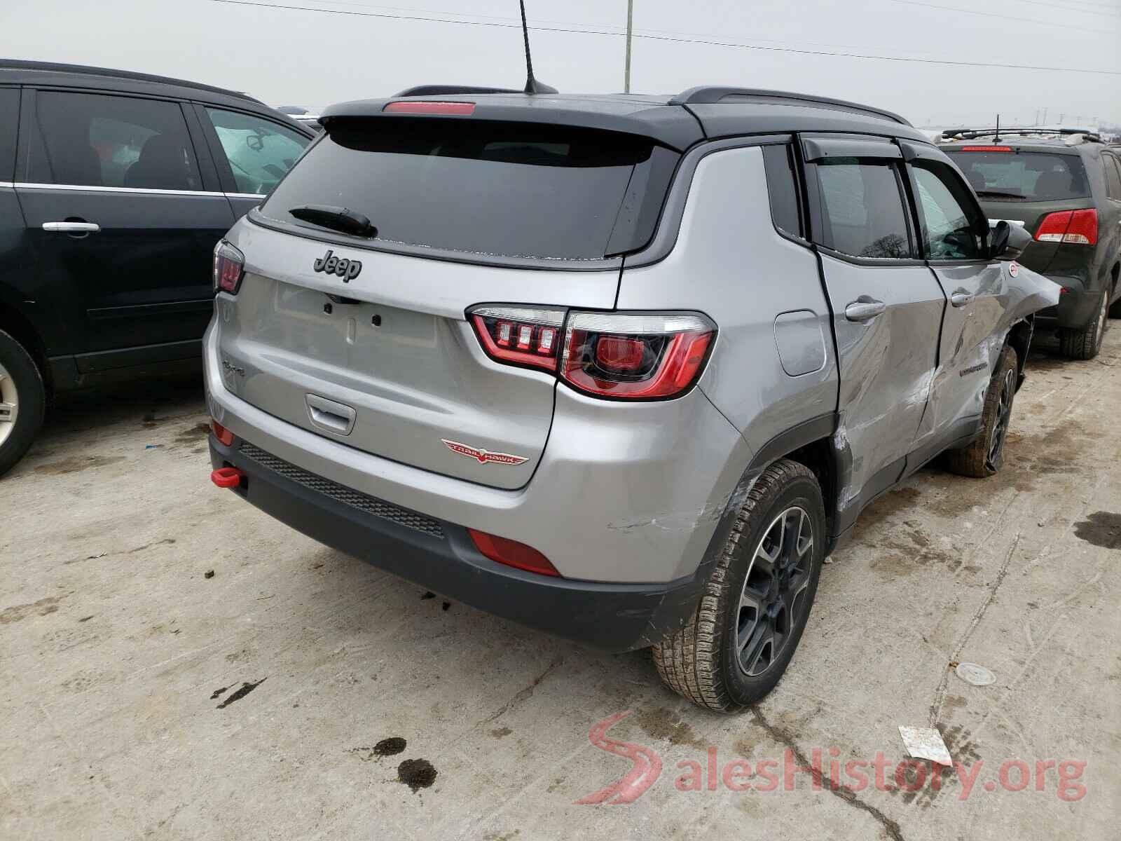 3C4NJDDB8KT744683 2019 JEEP COMPASS