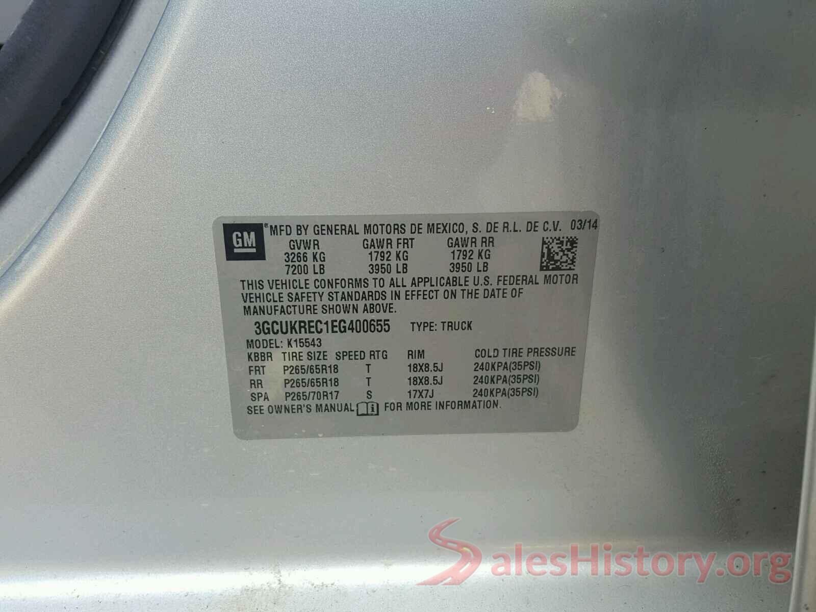 5NPE24AF6JH620219 2014 CHEVROLET SILVERADO