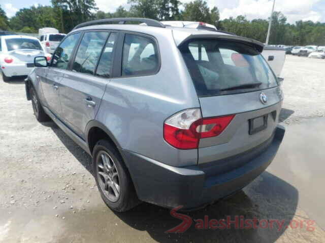 JN8AT2MV5KW389378 2004 BMW X3