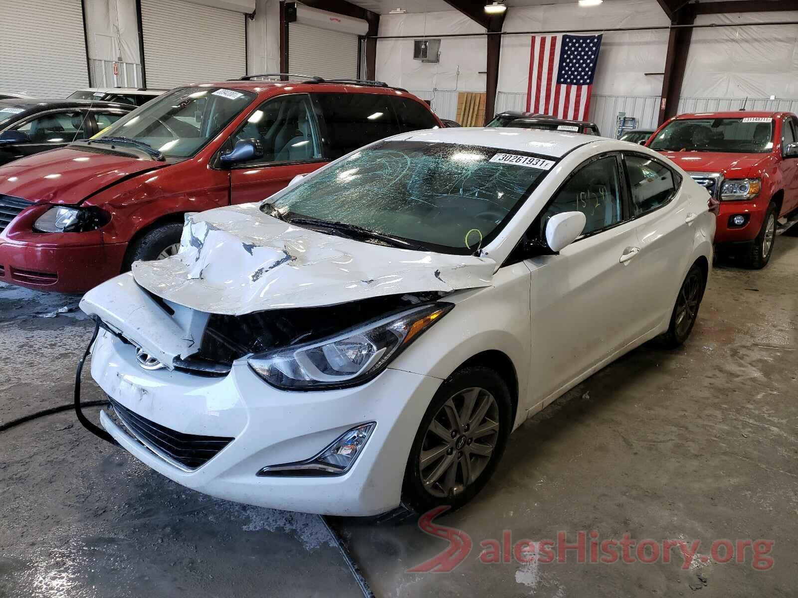 5NPDH4AEXGH745556 2016 HYUNDAI ELANTRA