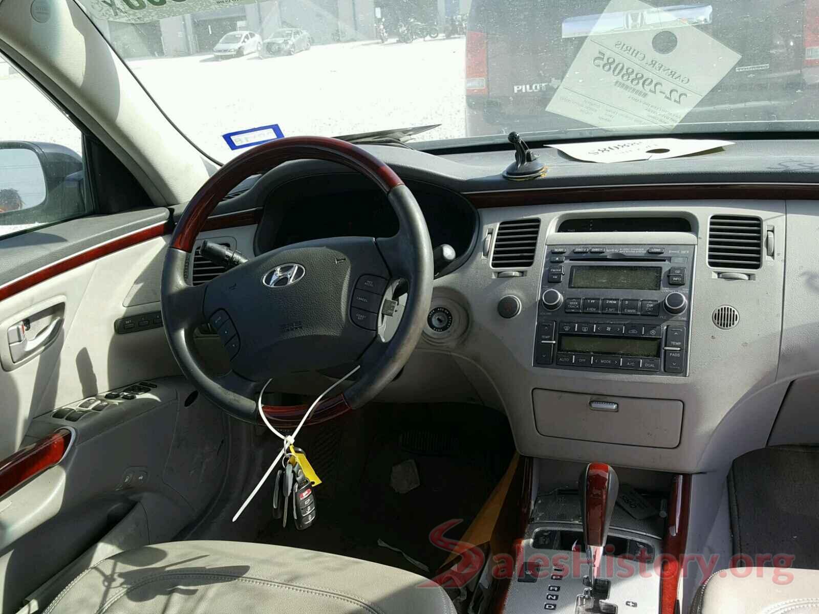 KNAFX4A69G5550131 2007 HYUNDAI AZERA