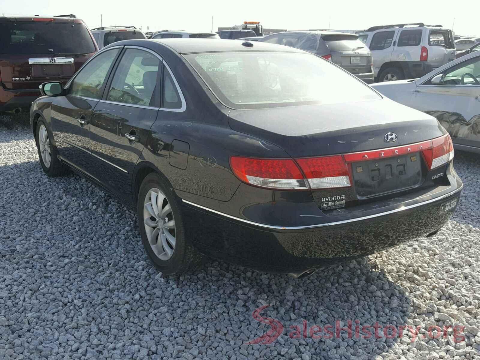 KNAFX4A69G5550131 2007 HYUNDAI AZERA