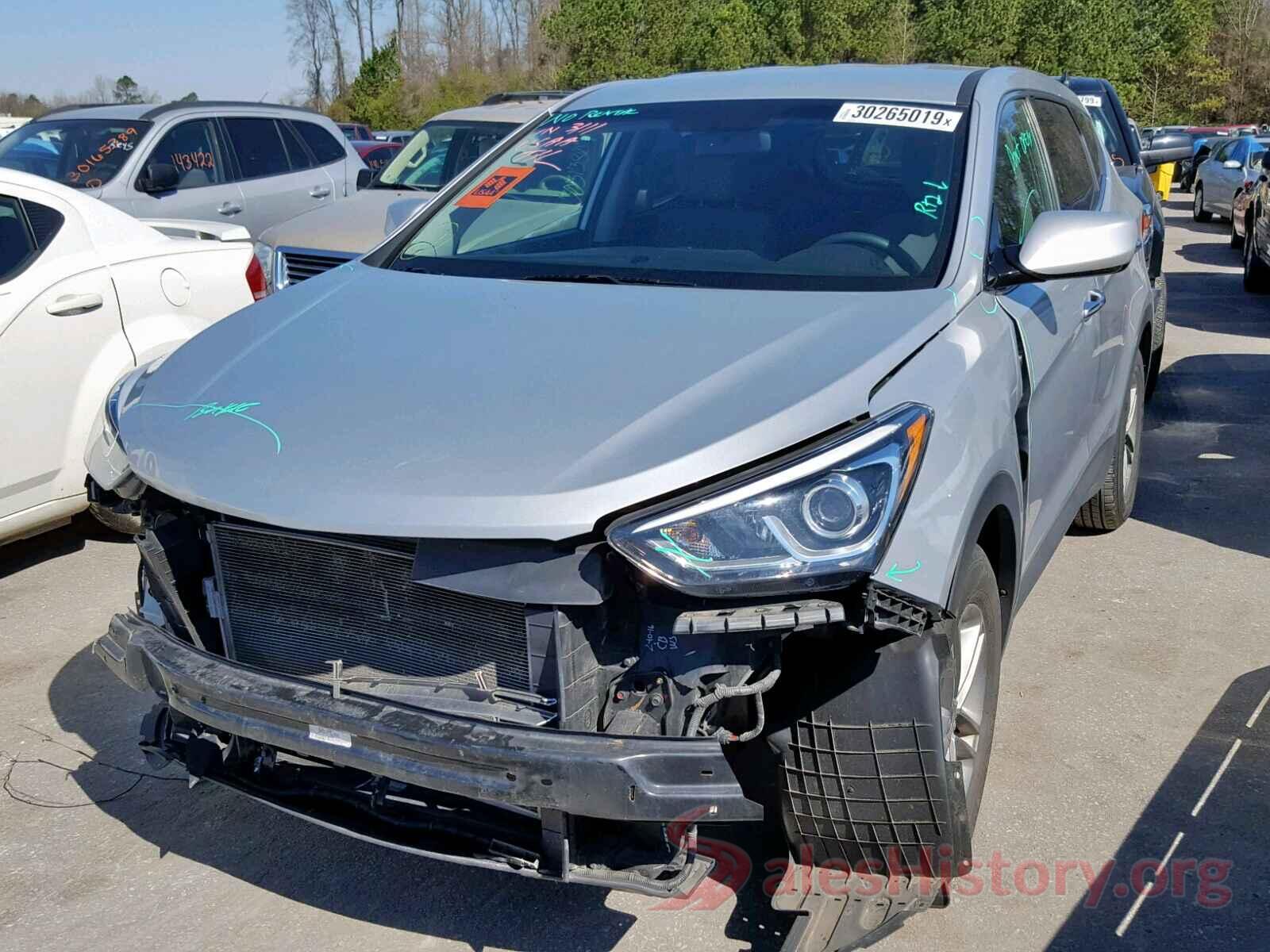 JTNK4RBE4K3024308 2017 HYUNDAI SANTA FE S