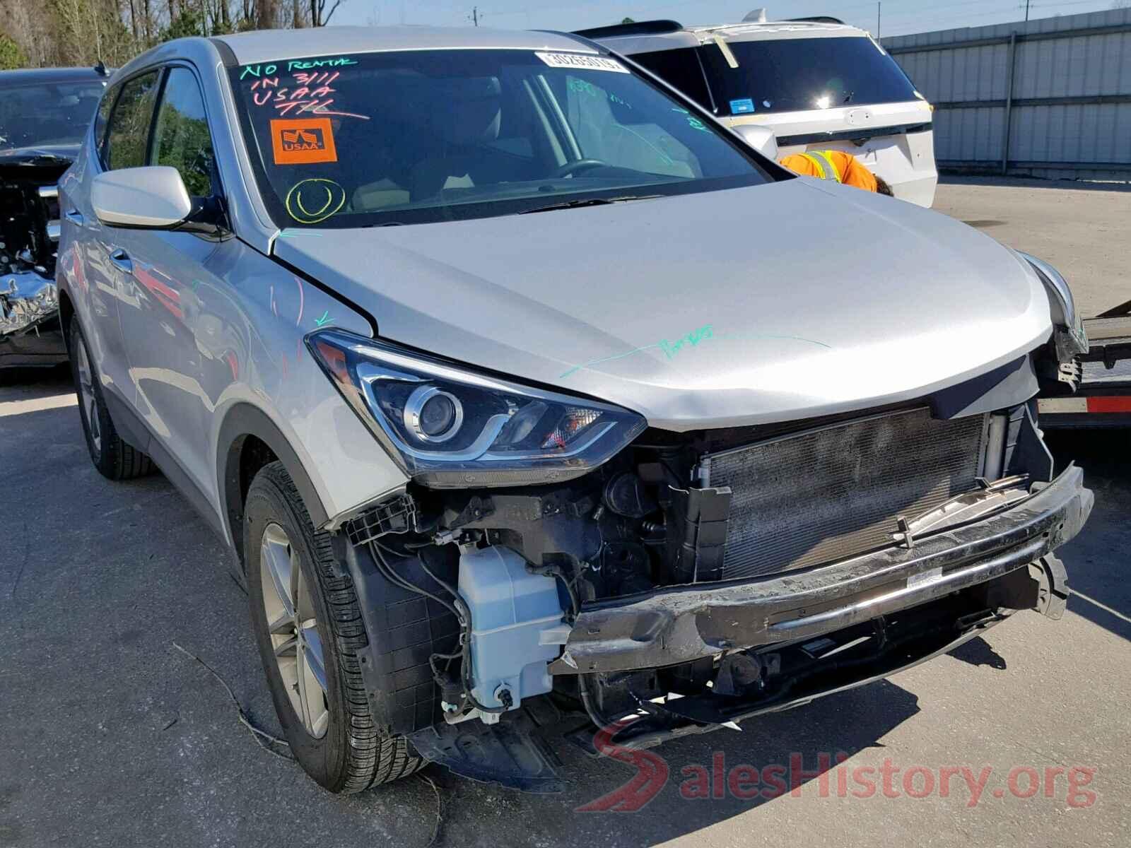 JTNK4RBE4K3024308 2017 HYUNDAI SANTA FE S