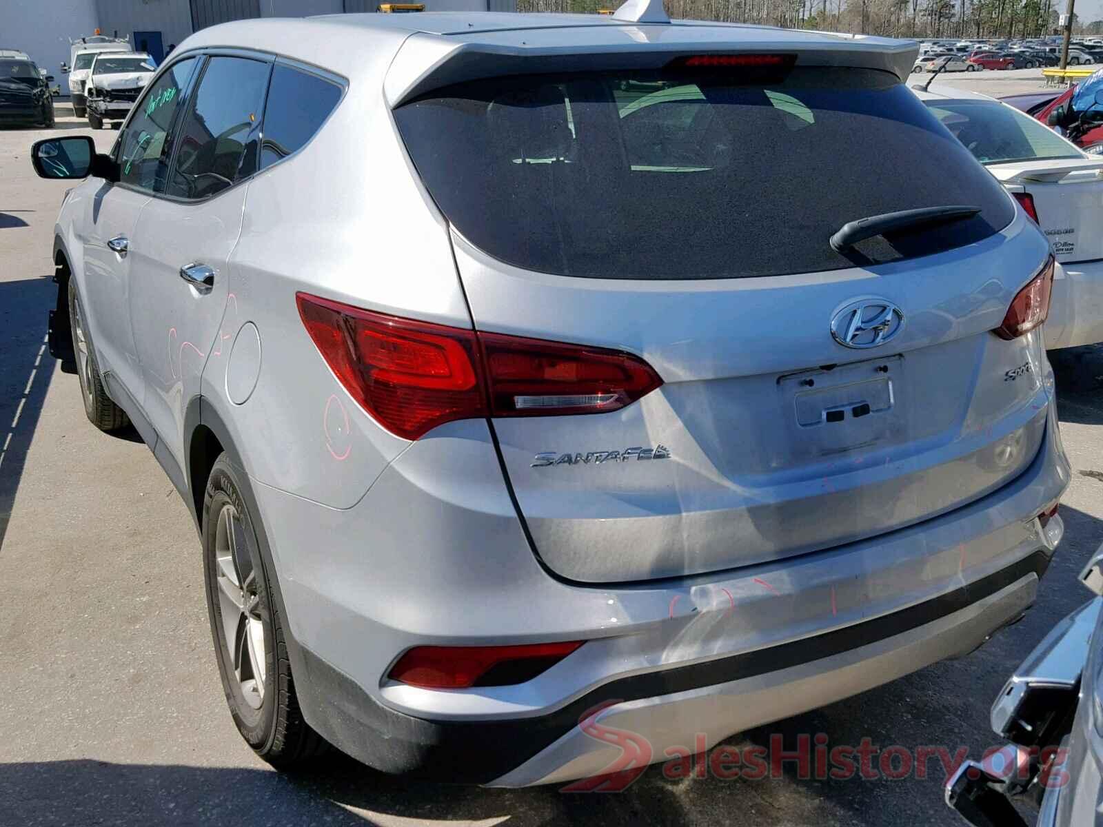 JTNK4RBE4K3024308 2017 HYUNDAI SANTA FE S