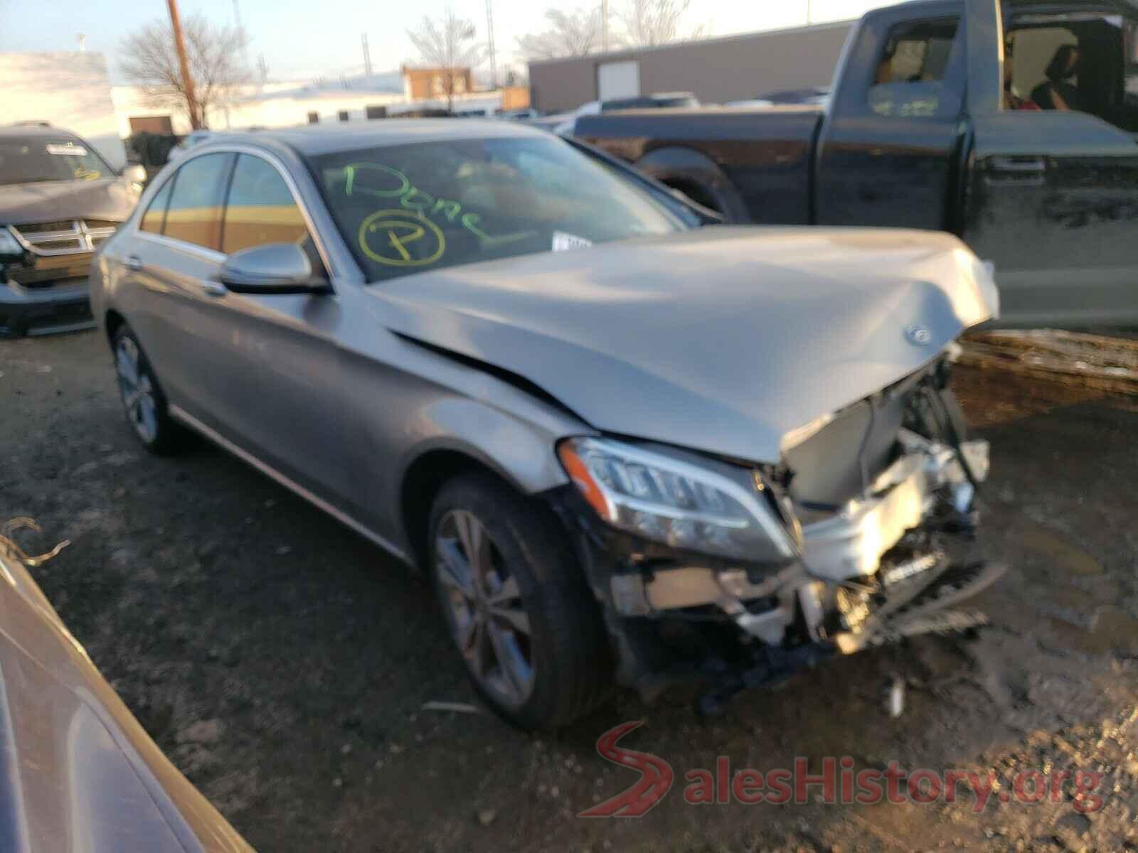 55SWF8EB0KU317684 2019 MERCEDES-BENZ C CLASS