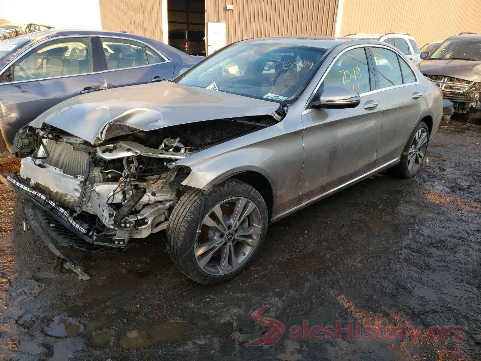 55SWF8EB0KU317684 2019 MERCEDES-BENZ C CLASS