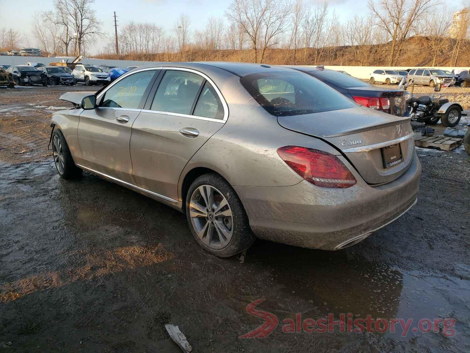 55SWF8EB0KU317684 2019 MERCEDES-BENZ C CLASS