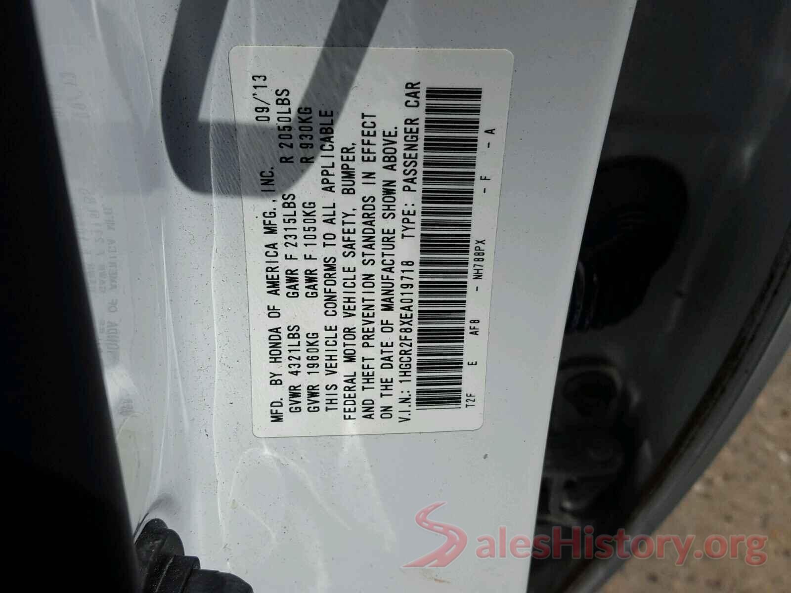 KNDJP3A58J7541771 2014 HONDA ACCORD