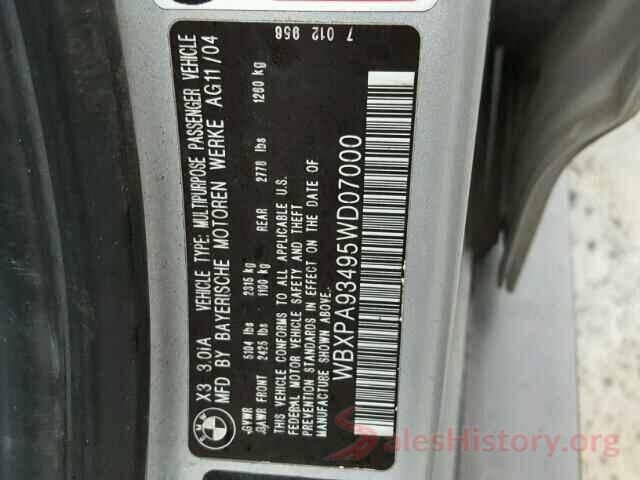 1HGCV1F42KA060634 2005 BMW X3