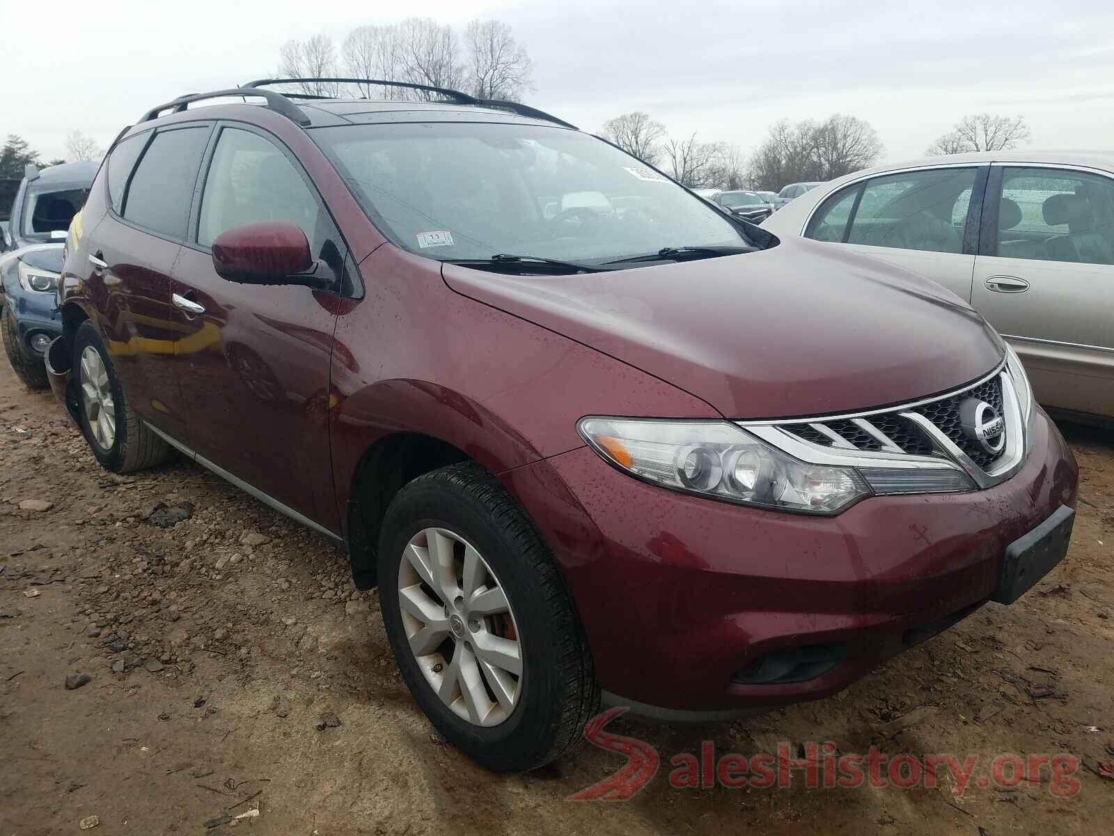 000J2CA46HU516011 2012 NISSAN MURANO