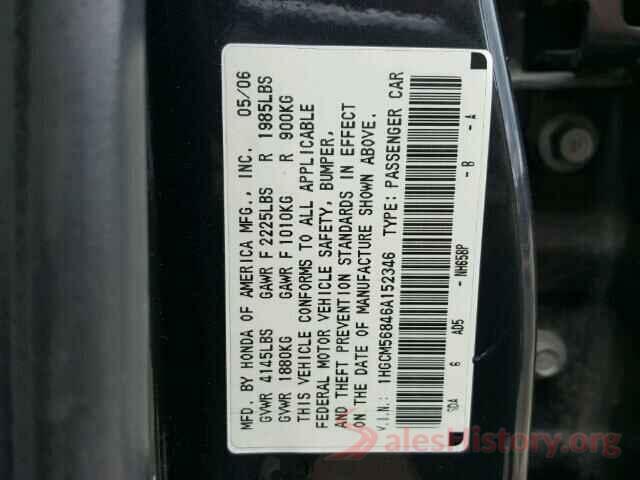 3KPC24A38JE015698 2006 HONDA ACCORD