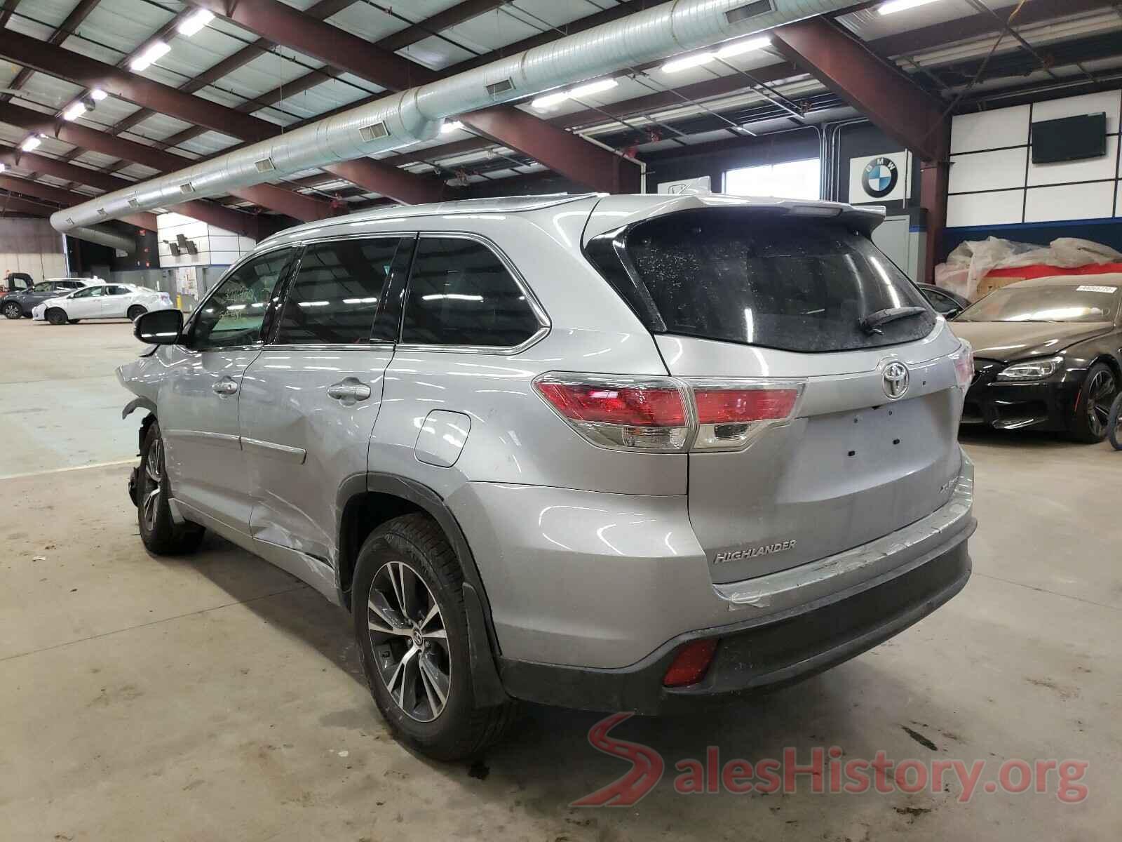 5TDJKRFH8GS503539 2016 TOYOTA HIGHLANDER