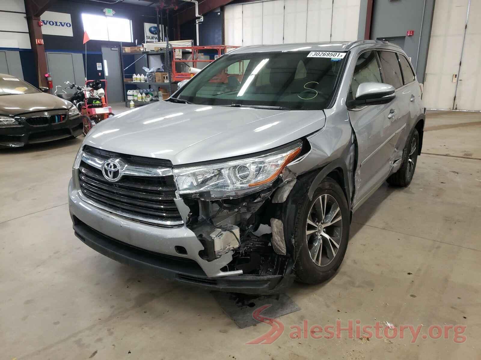 5TDJKRFH8GS503539 2016 TOYOTA HIGHLANDER