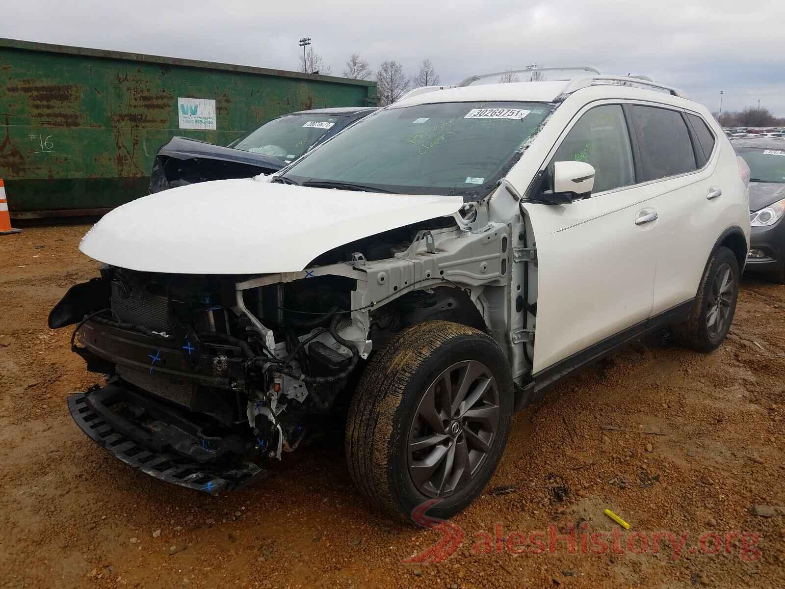 KNMAT2MT8GP694434 2016 NISSAN ROGUE