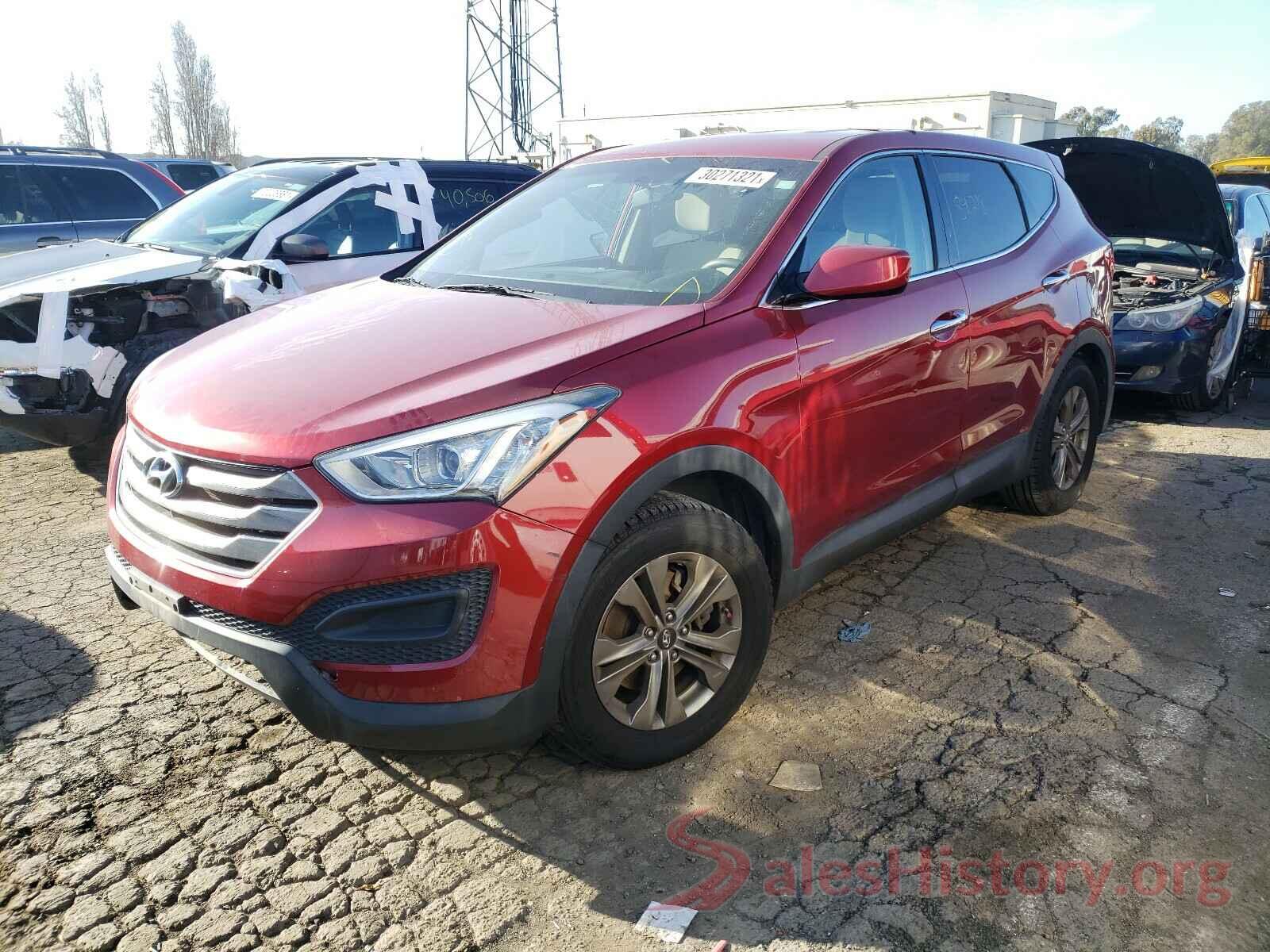 5XYZT3LB0GG326222 2016 HYUNDAI SANTA FE