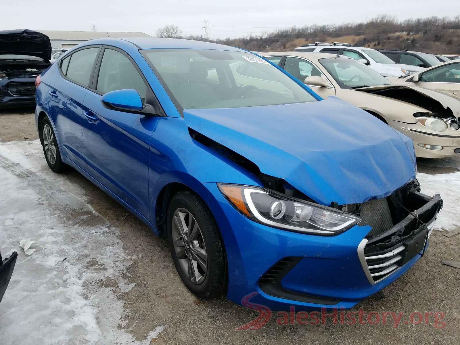 5NPD84LF6HH005624 2017 HYUNDAI ELANTRA