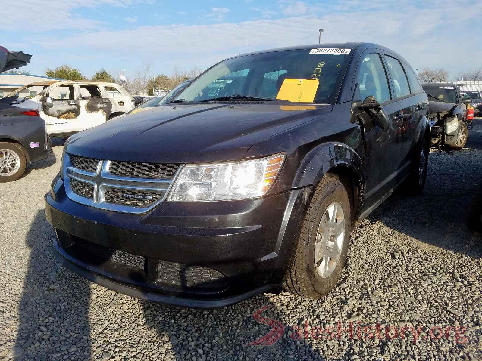 2HKRW6H34KH228709 2012 DODGE JOURNEY