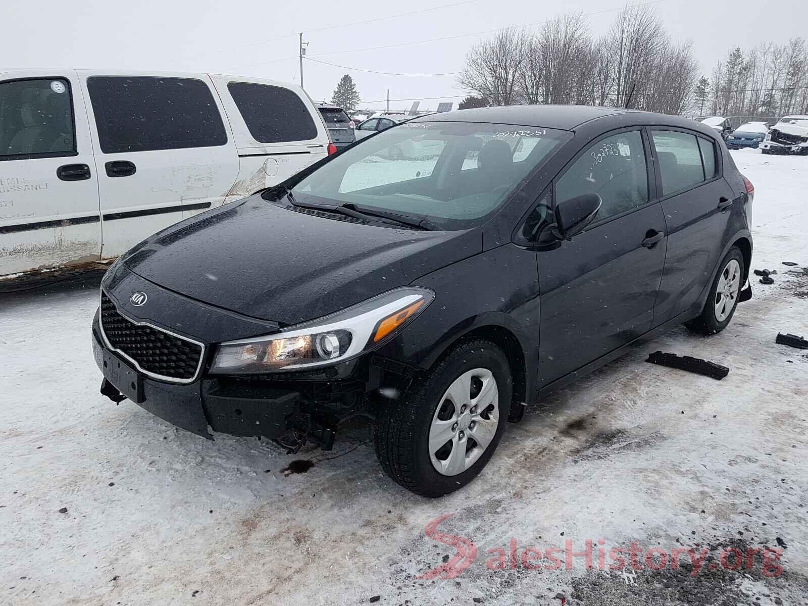 KNAFK5A89H5707390 2017 KIA FORTE