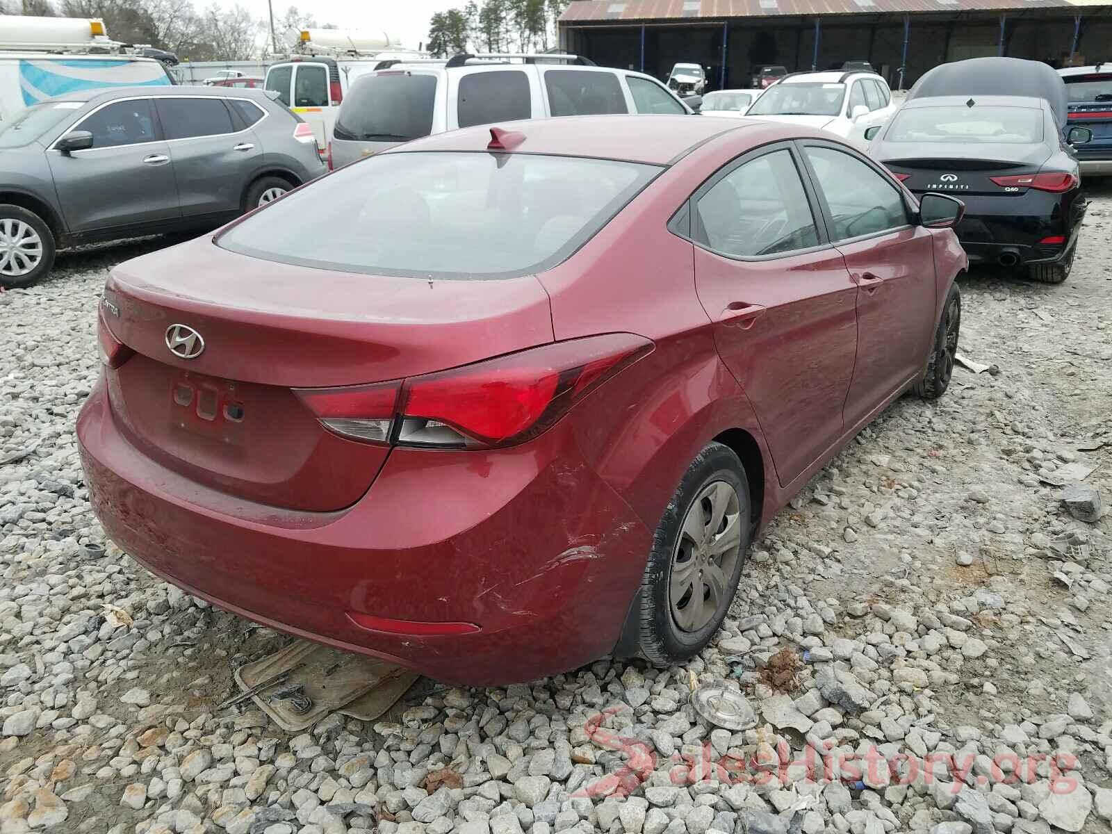 5NPDH4AE3GH787227 2016 HYUNDAI ELANTRA