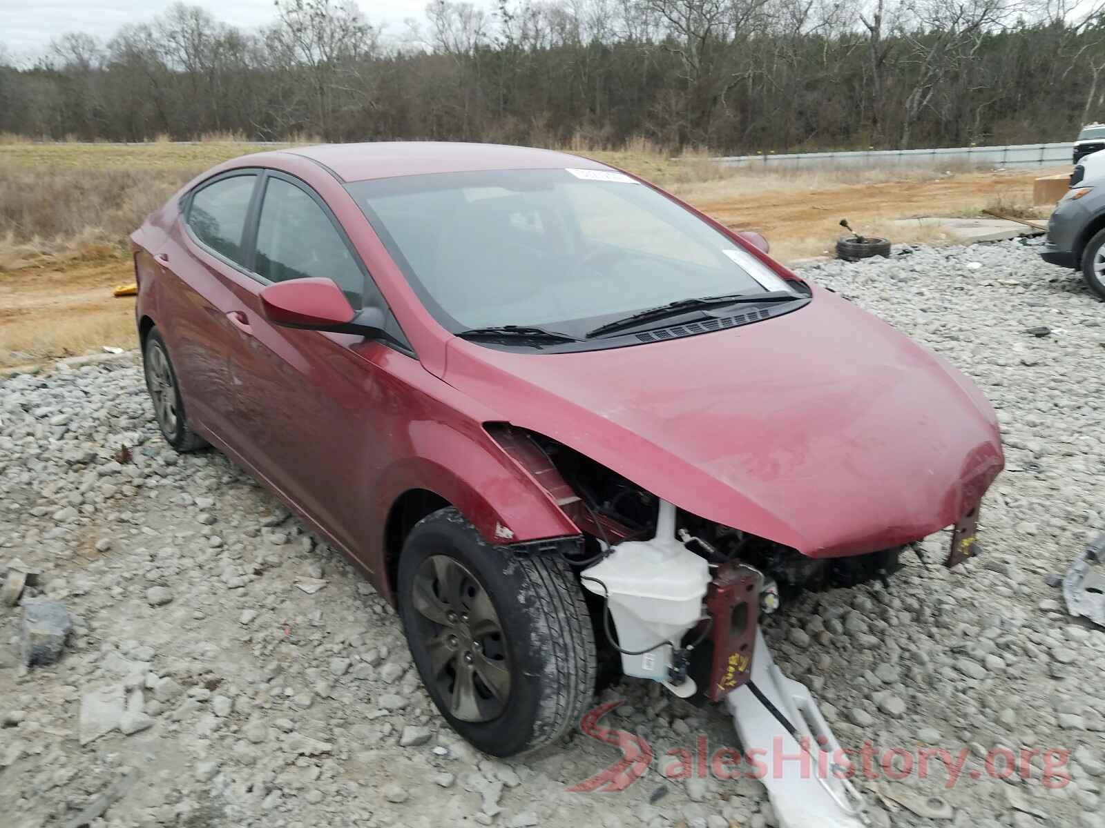 5NPDH4AE3GH787227 2016 HYUNDAI ELANTRA