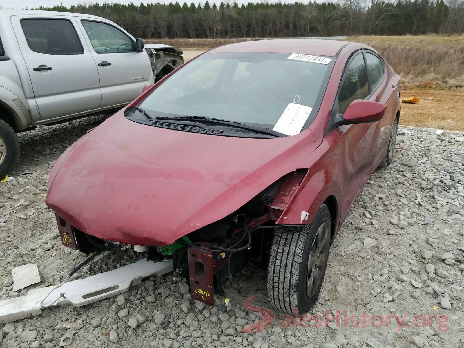 5NPDH4AE3GH787227 2016 HYUNDAI ELANTRA