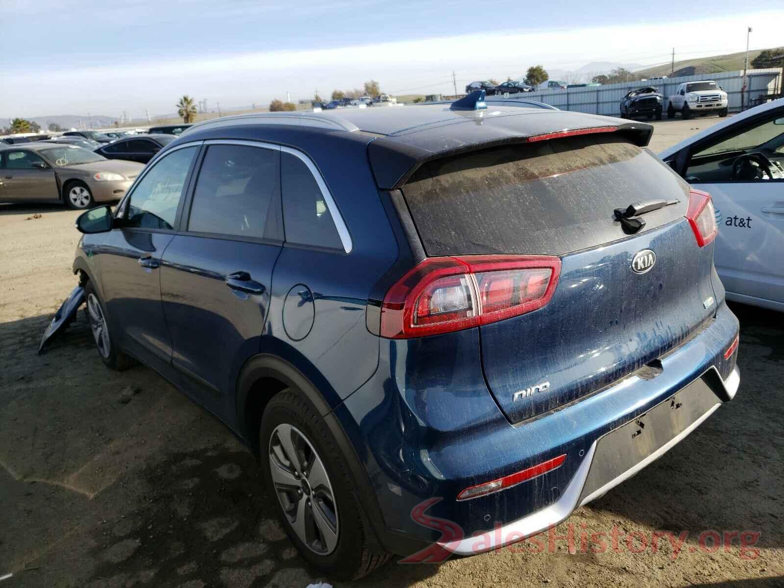 KNDCE3LC3K5304676 2019 KIA NIRO