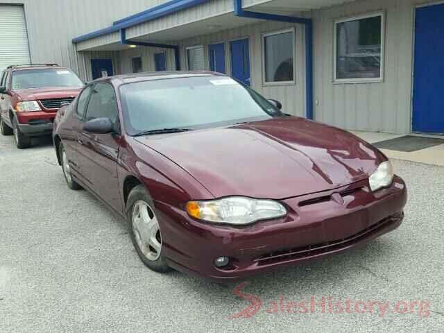 1HGCR2F36GA139233 2001 CHEVROLET MONTECARLO