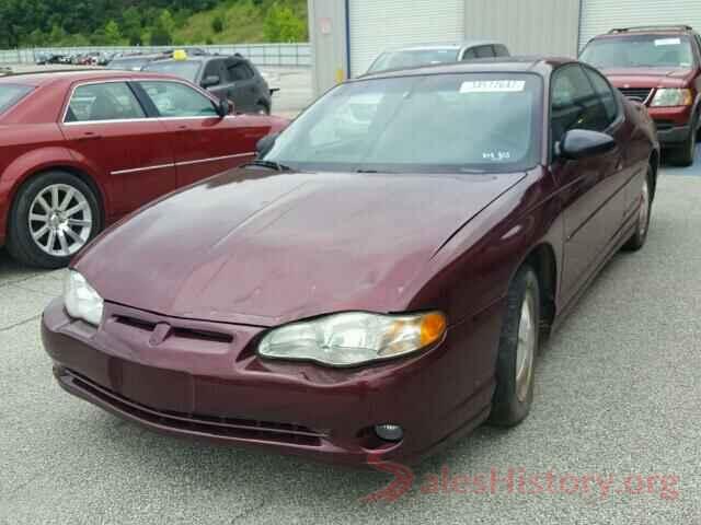 1HGCR2F36GA139233 2001 CHEVROLET MONTECARLO