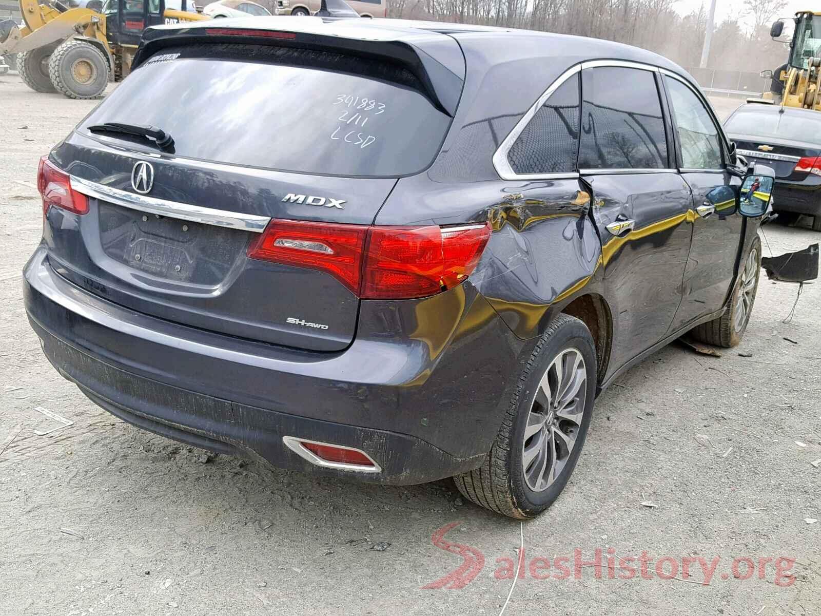 WAUENAF43KN011665 2014 ACURA MDX