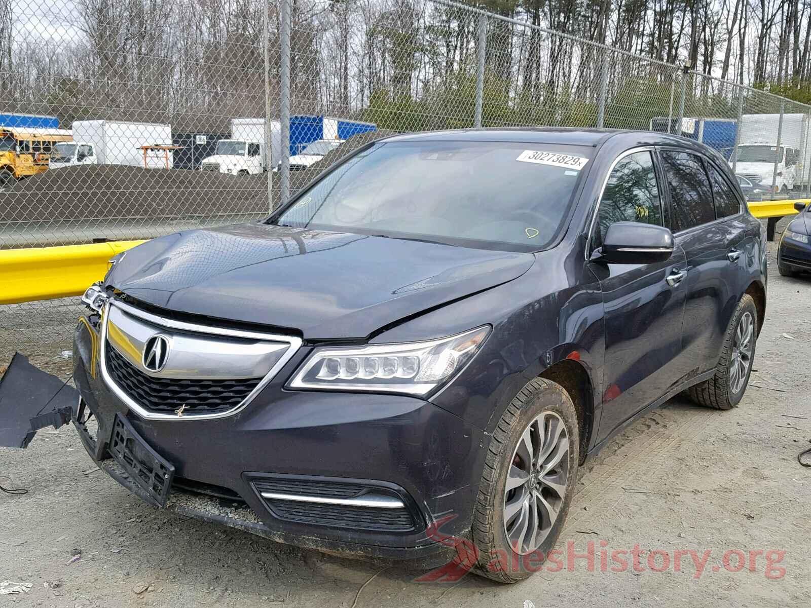 WAUENAF43KN011665 2014 ACURA MDX