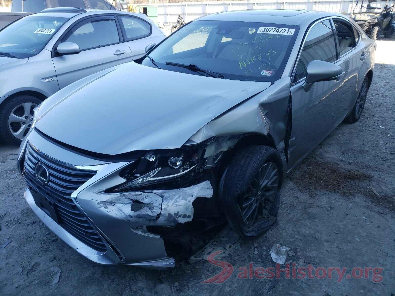 58ABK1GG3JU082980 2018 LEXUS ES350